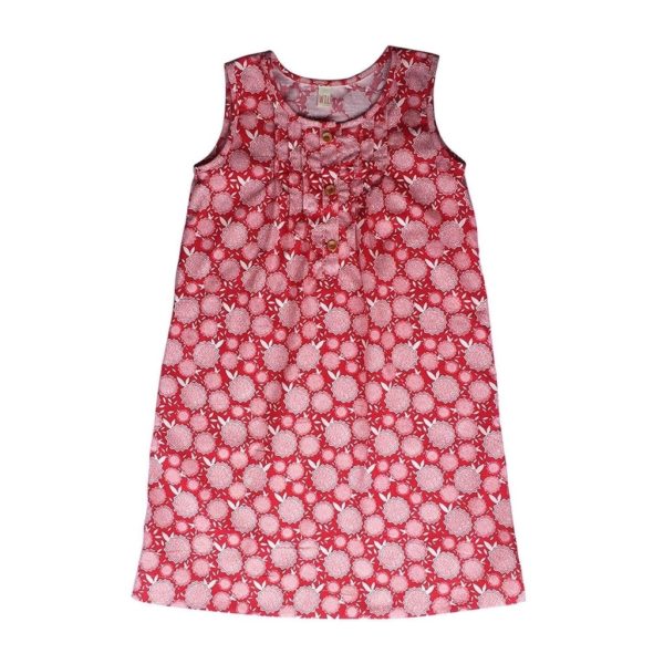 Sommerkleid Granatapfel