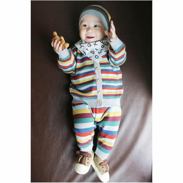 Gestrickte Baby Hose – Bild 3