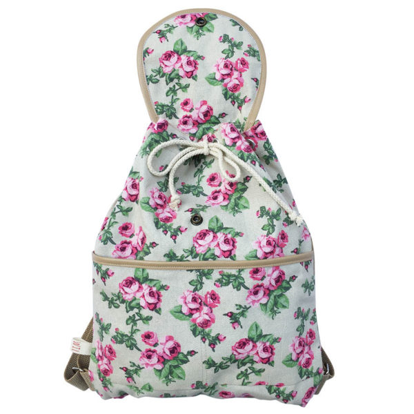 Rucksack Blumen – Bild 2