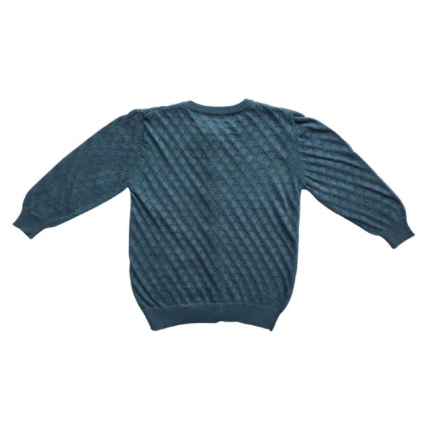 Strickjacke Petrol – Bild 2