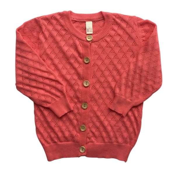 Strickjacke Fuchsia