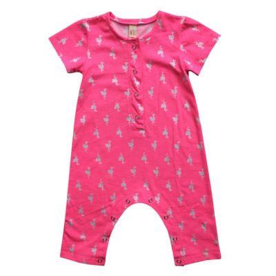 Strampelanzug - Pink Flamingo Strampelanzug - Pink Flamingo