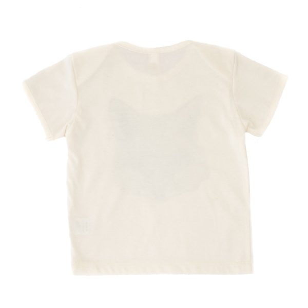 Shirt Creme Mit Aufdruck – Bild 4