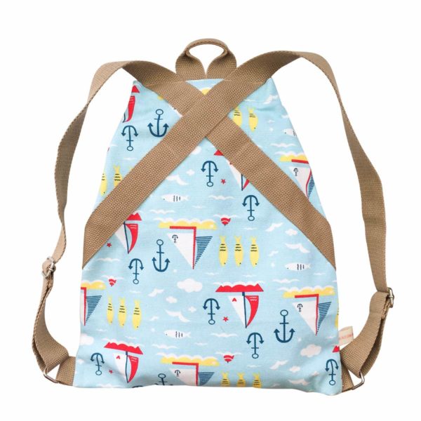Rucksack Seaside Hellblau – Bild 2