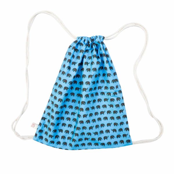 Turnsäckli Elefant Blau