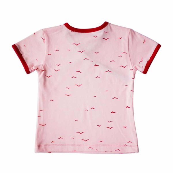 Shirt Rosa Möwen