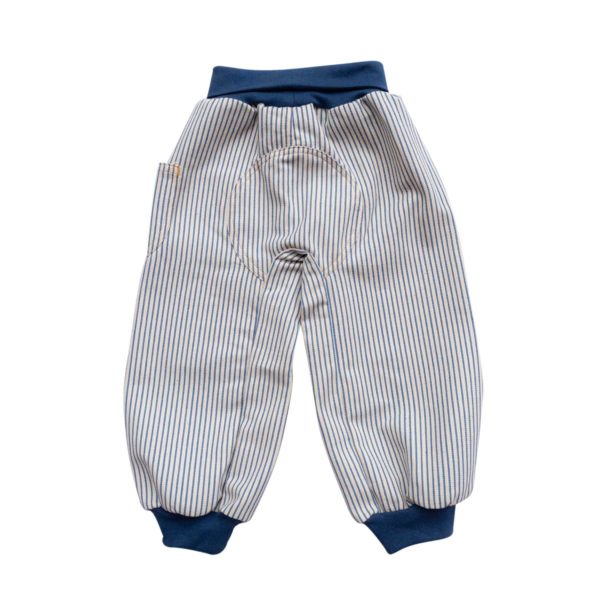 Cozy Pants Creme/Blau gestreift – Bild 4