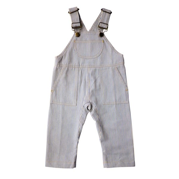 Latzhose Blau gestreift