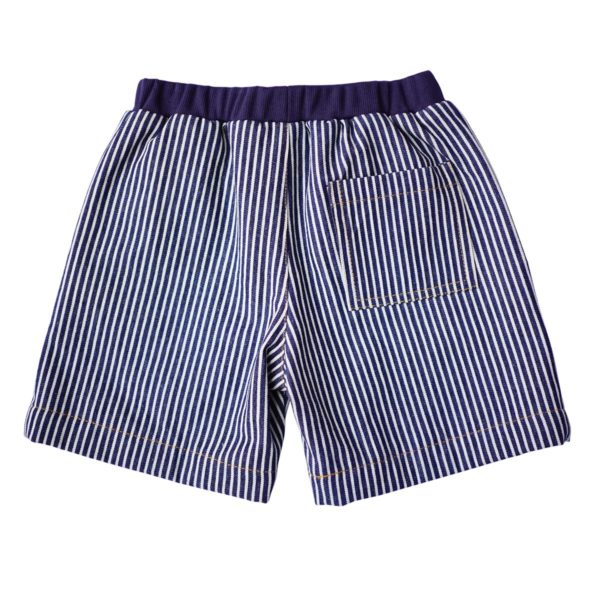 Shorts Dunkelblau gestreift – Bild 5