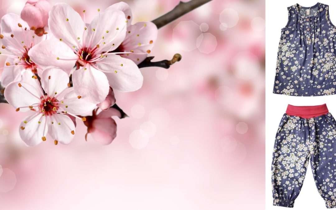 Sakura: Kleider für Mädchen erzählen eine Geschichte