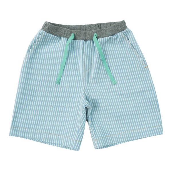 Shorts Hellblau gestreift