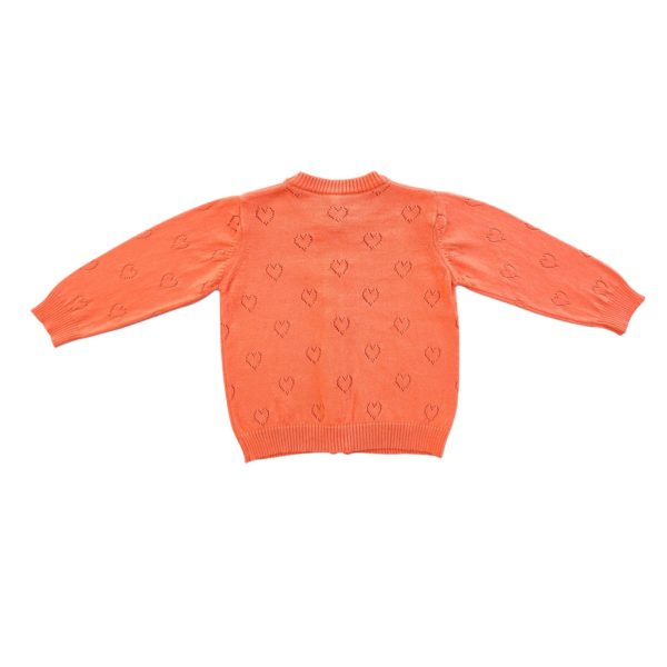 Bambus Strickjacke Apricot – Bild 3