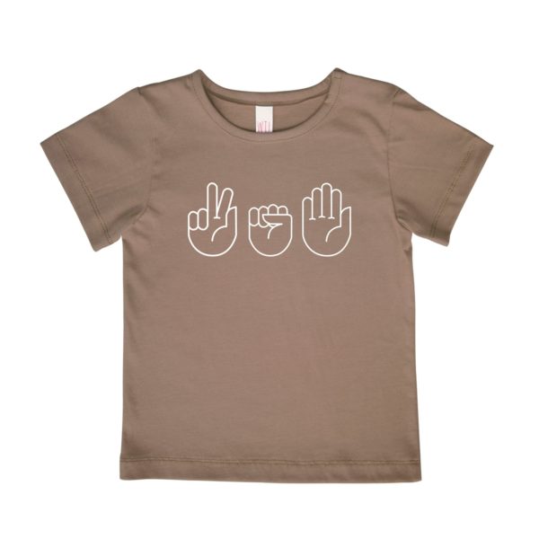 T-Shirt Schere, Stein, Papier - Jungen – Bild 3