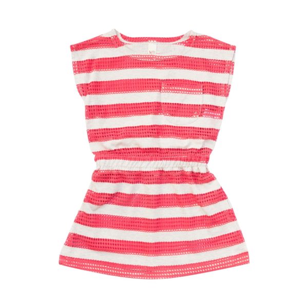 Strandkleid gestreift