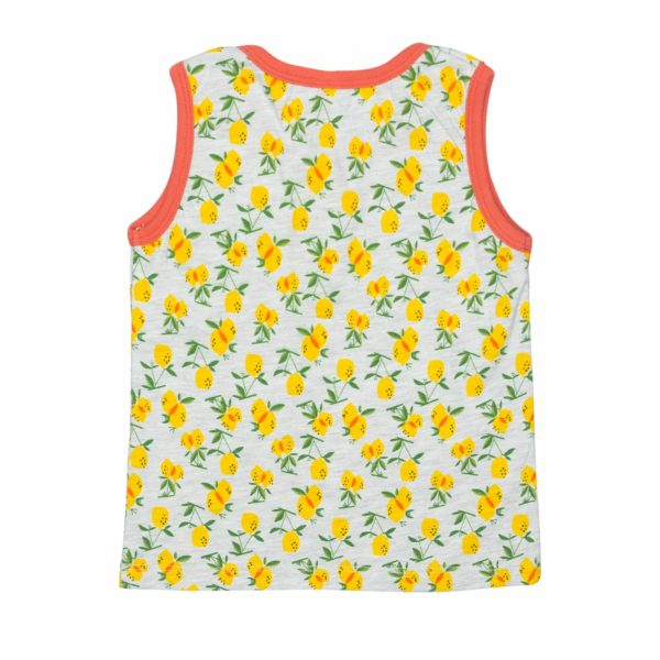 Trägershirt Grau Lemon – Bild 4