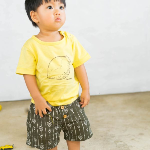 Shorts Boho Olive – Bild 2