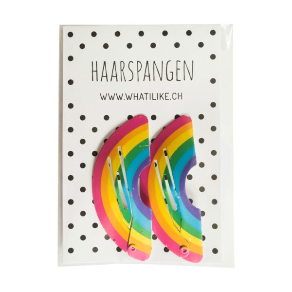 Haarspange - Regenbogen – Bild 2