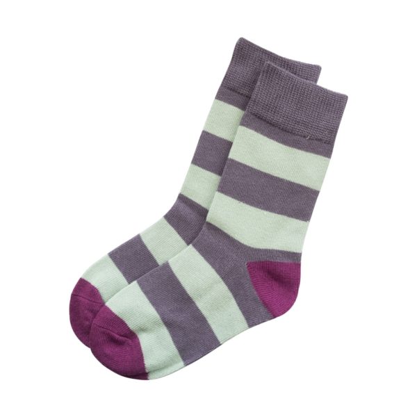 Kinder Socken Breite Streifen – Bild 3