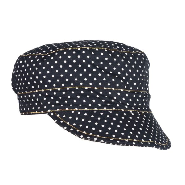 Cap Denim Schwarz Gestreift – Bild 2
