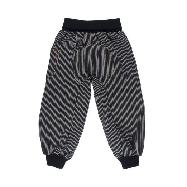 Cozy Pants Denim Schwarz Gestreift – Bild 5