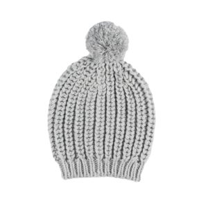 Strickmütze Mit Pompom Cloud