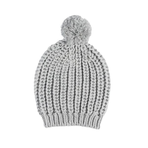 Strickmütze Mit Pompom Cloud