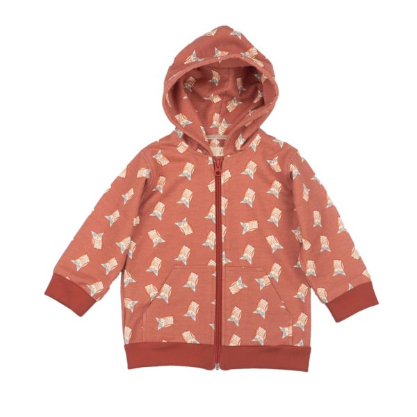 Kapuzenjacke Eule