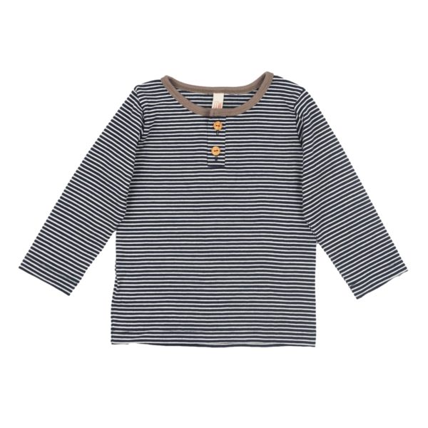 Langarmshirt Navy Gestreift
