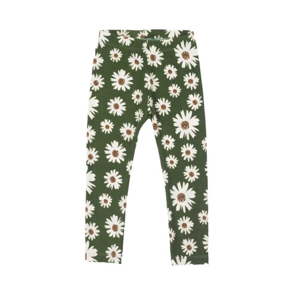 Leggings Grün Blumen