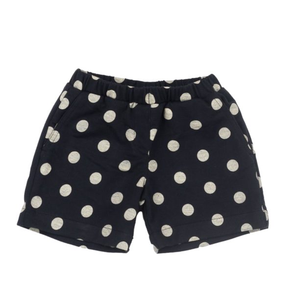 Shorts Navy Gepunktet