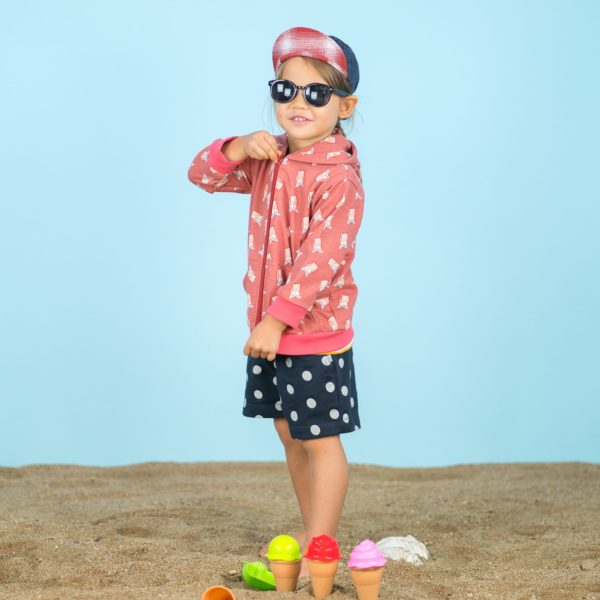 Kapuzenjacke Eule – Bild 3