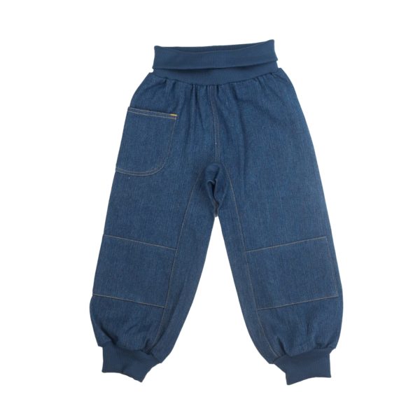 Rough Pants Herringbone Dunkelblau