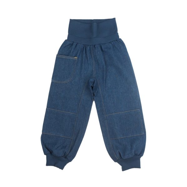 Rough Pants Herringbone Dunkelblau – Bild 2