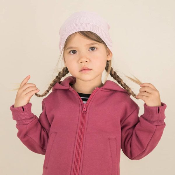 Kappe Strick Rosa – Bild 2