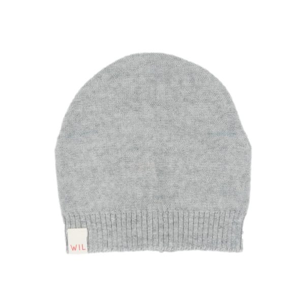Kappe Strick Grau