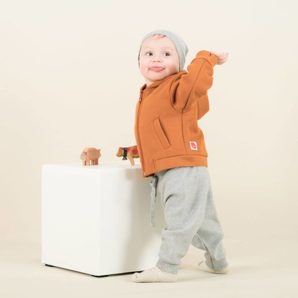 Babypants Strick Grau – Bild 3