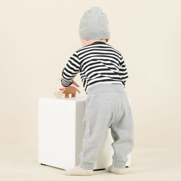 Babypants Strick Grau – Bild 5