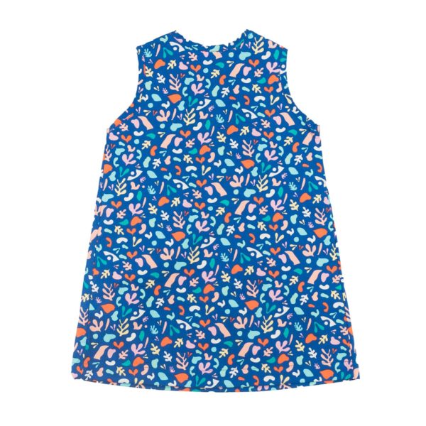 Sommerkleid Artist Blau – Bild 3