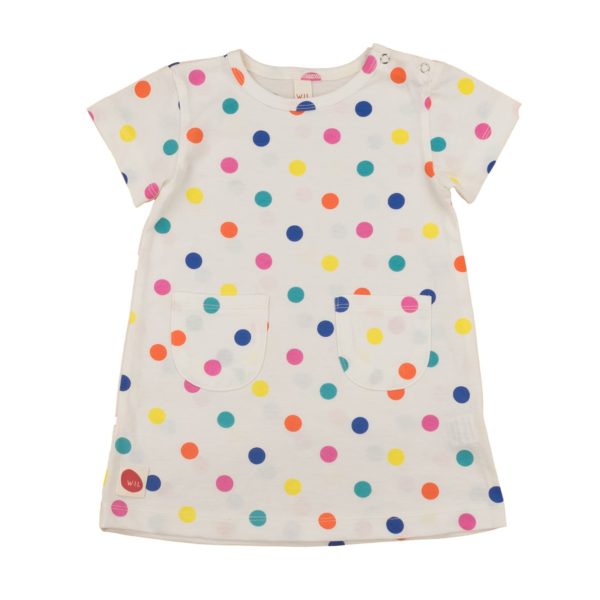 Kleid mit Punkten
