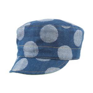 Cap Denim Gepunktet