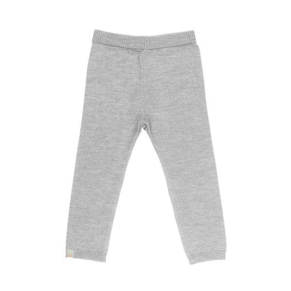 Leggings Strick grau