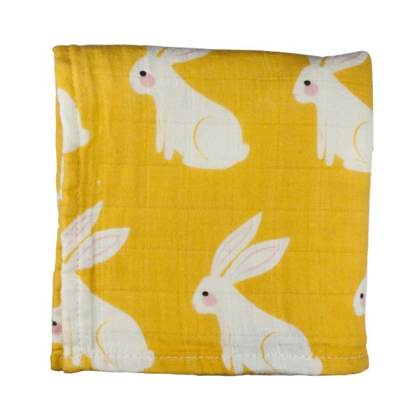 Baby Musselintuch - Hase – Bild 3