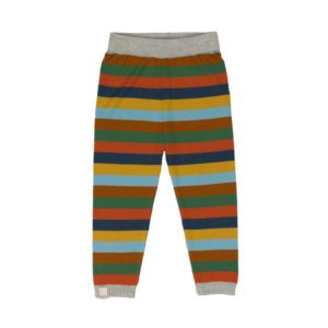 Strick Leggings Gestreift Bunt