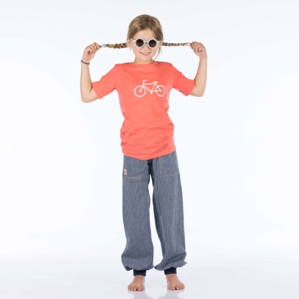 Easy Pants Dunkelblau Gestreift – Bild 3
