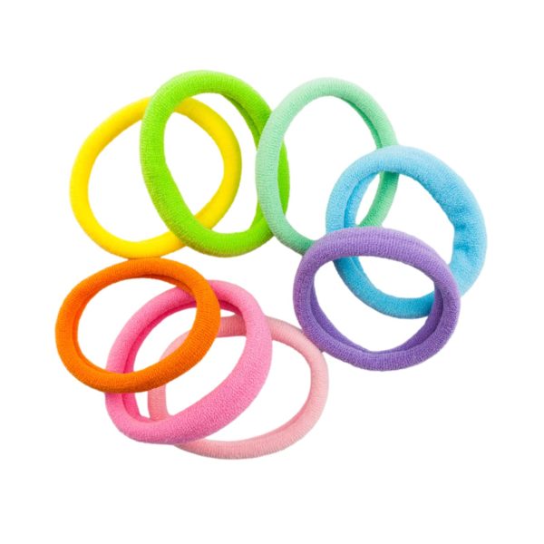 Haargummi Set Regenbogen