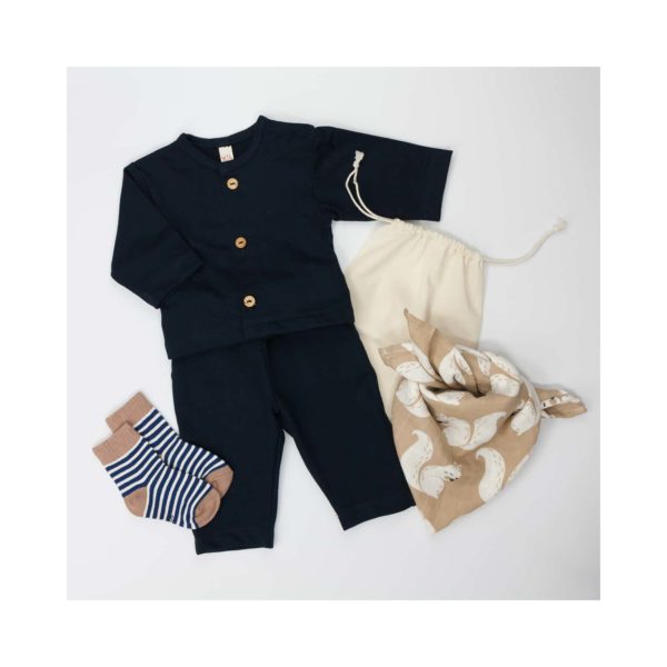 Baby Geschenk Set - Navy