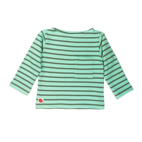 Pullover Mint Gestreift